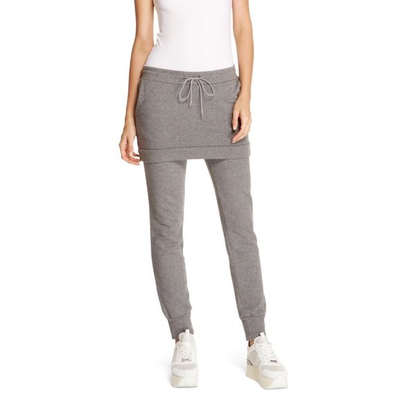 Dkny Pants - NWT DKNY Skirt-overlay Cotton Sweatpants